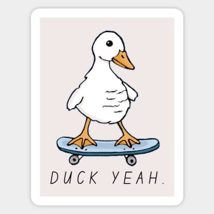 Duck Yeah Sticker